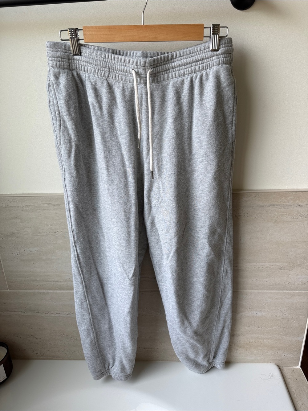 aerie Light Gray Women's Drawstring Joggers